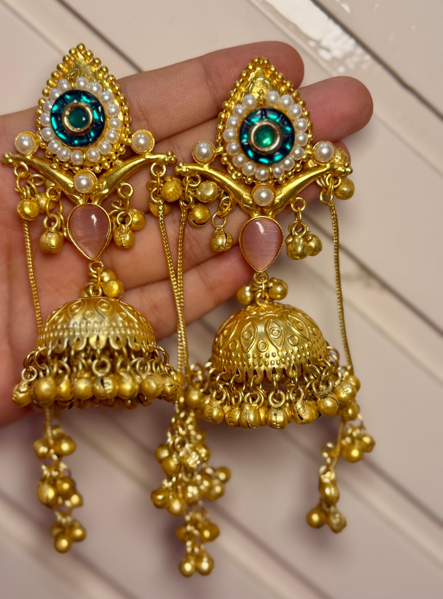 Kanak Brass Earrings