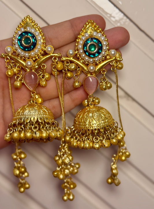 Kanak Brass Earrings