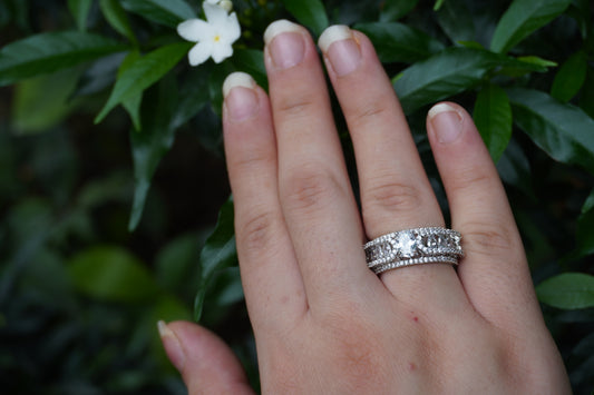 Adjustable American Diamond Ring AJ 102