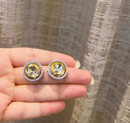 Premium Polki Studs